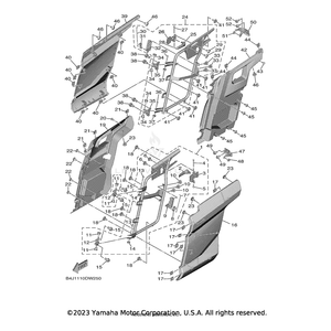 Bolt, Flange Deep Recess by Yamaha 95D32-06014-00 OEM Hardware 95D32-06014-00 Off Road Express