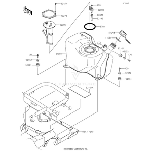 Bolt-Flanged,6X30 by Kawasaki 130BA0630 OEM Hardware 130BA0630 Off Road Express Peach St