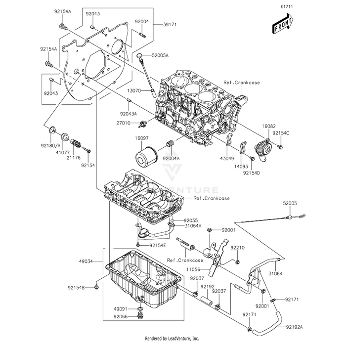 Bolt,Flanged,6X30 by Kawasaki