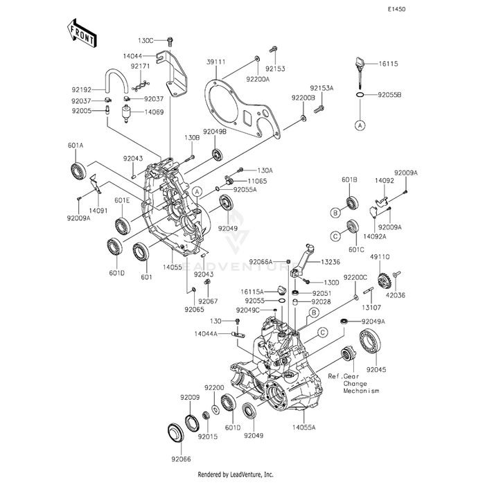 Bolt-Flanged,6X35 by Kawasaki