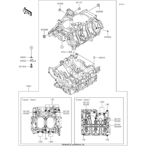 Bolt-Flanged,6X45 by Kawasaki 130CB0645 OEM Hardware 130CB0645 Off Road Express Peach St