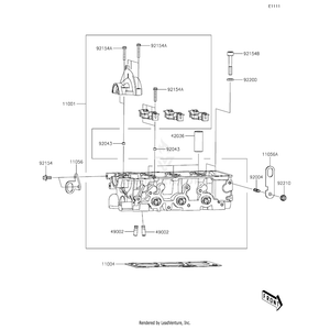 Bolt,Flanged,8X16 by Kawasaki 92154-1588 OEM Hardware 92154-1588 Off Road Express Peach St