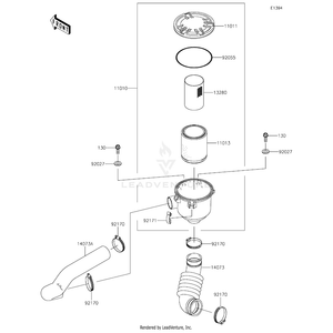 Bolt-Flanged,8X25 by Kawasaki 130BA0825 OEM Hardware 130BA0825 Off Road Express Peach St