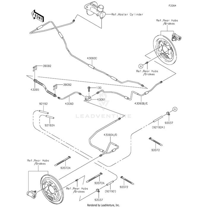 Bolt-Flanged,8X30 by Kawasaki