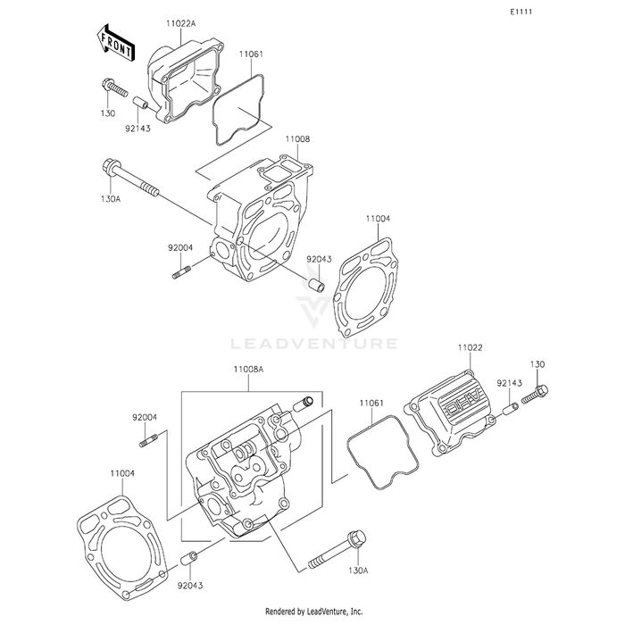 Bolt-Flanged,8X65 by Kawasaki