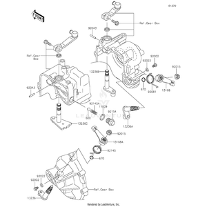 Bolt,Flanged-Small,6X8.1X2.5 by Kawasaki 92002-1962 OEM Hardware 92002-1962 Off Road Express Peach St