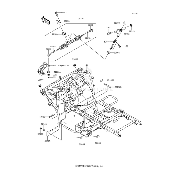 Bolt-Flanged-Small,8X25 by Kawasaki