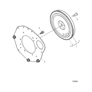 Bolt(Flywheel) by Polaris 3070609 OEM Hardware P3070609 Off Road Express