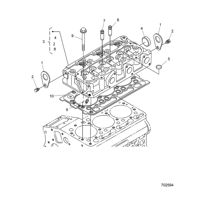 Bolt Head Cylinder by Polaris