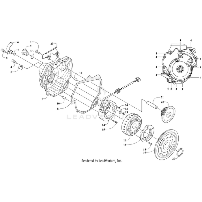 Bolt, Hexagon Socket Head By Arctic Cat