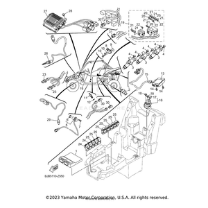 Bolt, Hexagon Socket Head by Yamaha 90110-05038-00 OEM Hardware 90110-05038-00 Off Road Express