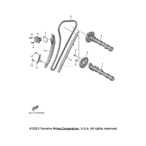 Bolt, Hexagon Socket Head by Yamaha 91312-06014-00 OEM Hardware 91312-06014-00 Off Road Express