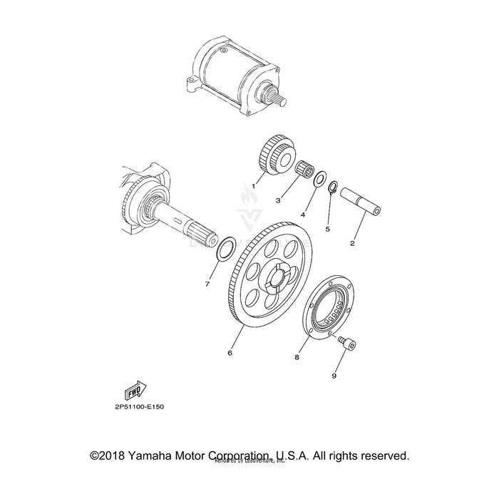 Bolt, Hexagon Socket Head by Yamaha