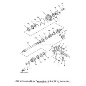 Bolt, HexSocket Head by Yamaha 91317-08030-00 OEM Hardware 91317-08030-00 Off Road Express