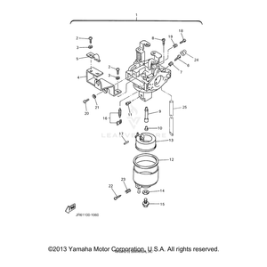 Bolt, Holding by Yamaha 7R1-14162-00-00 OEM Hardware 7R1-14162-00-00 Off Road Express