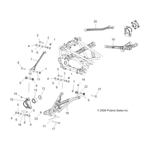 Bolt M10 X 1.25 X 140 by Polaris 7518562 OEM Hardware P7518562 Off Road Express