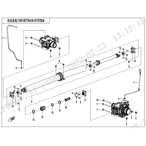 Bolt M10X1.25X150 by CF Moto 30001-102150110 OEM Hardware 30001-102150110 Northstar Polaris