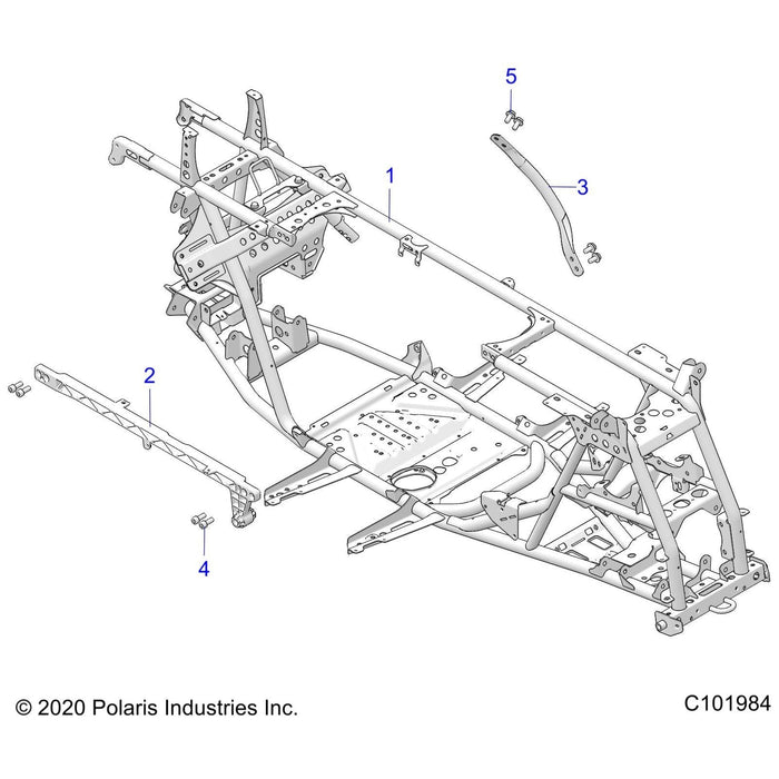 Bolt-M10X1.5X20,Hxhdflg by Polaris