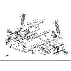 Bolt M12X1.25X60 by CF Moto 30006-122060840 OEM Hardware 30006-122060840 Northstar Polaris