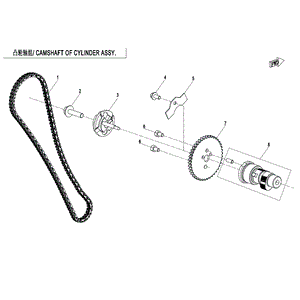 Bolt M6X10 (Replaces 30004-060010130) by CF Moto 30004-060010150 OEM Hardware 30004-060010150 Northstar Polaris