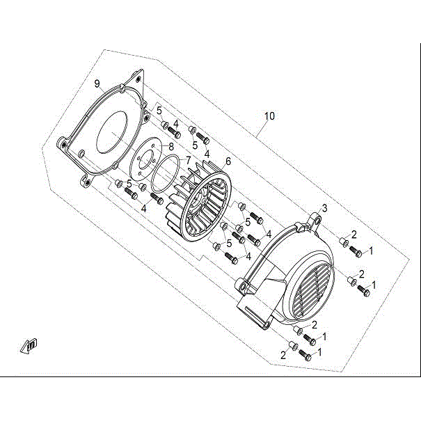 Bolt M6X18 by CF Moto