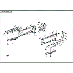 Bolt M6X22 by CF Moto 30006-060022840 OEM Hardware 30006-060022840 Northstar Polaris