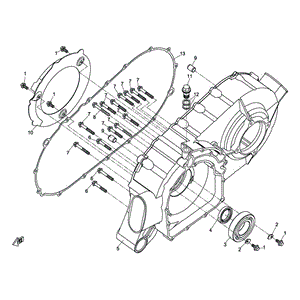 Bolt M6X40 by CF Moto 0010-013009-0030 OEM Hardware 0010-013009-0030 Northstar Polaris