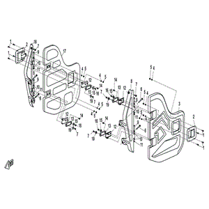 Bolt M6X50 (Replaces 30006-060050840) by CF Moto 30006-060050810 OEM Hardware 30006-060050810 Northstar Polaris