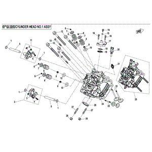 Bolt M6X85 by CF Moto 0060-013021-00002 OEM Hardware 0060-013021-00002 Northstar Polaris