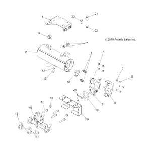 Bolt,M8X50 by Polaris 3070087 OEM Hardware P3070087 Off Road Express