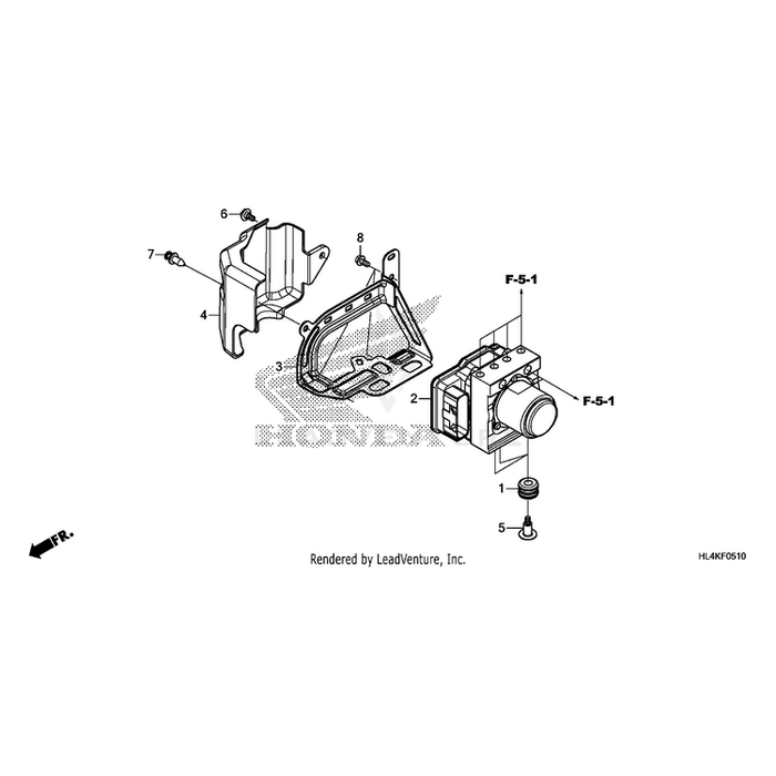 Bolt, Mounting by Honda