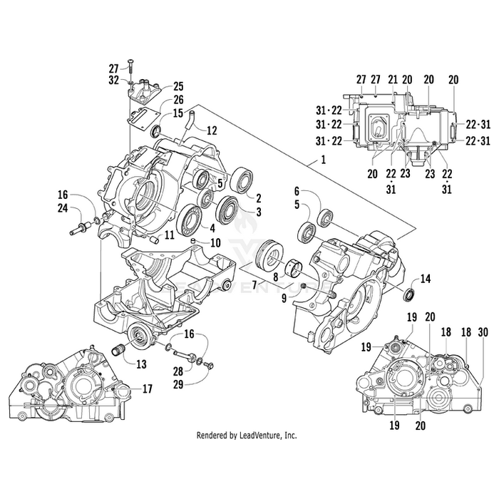 Bolt,Oil Cooler By Arctic Cat