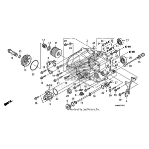 Bolt, Oil Filter Center by Honda 15420-HN8-000 OEM Hardware 15420-HN8-000 Off Road Express Peach St