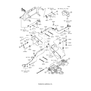 Bolt,Oil,L=23 by Kawasaki 92153-0627 OEM Hardware 92153-0627 Off Road Express Peach St