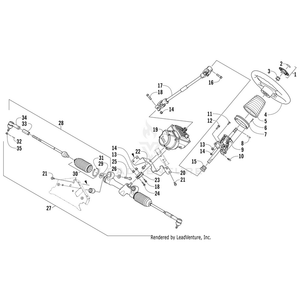 Bolt,Pinch (M10 X 1.25 W/ Patch)-Silv By Arctic Cat 1423-047 OEM Hardware 1423-047 Core Power Equipment