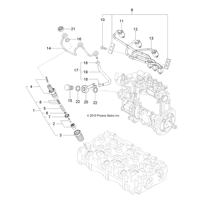 Bolt,Pipe Joint by Polaris