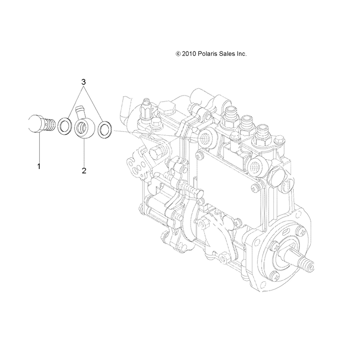 Bolt,Pipe Joint by Polaris