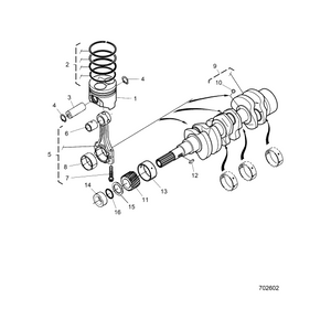 Bolt(Rod,Connecting) by Polaris 3070594 OEM Hardware P3070594 Off Road Express