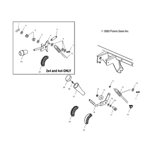 Bolt,Shldr,3/8X3/4X5/16 by Polaris 7517745 OEM Hardware P7517745 Off Road Express