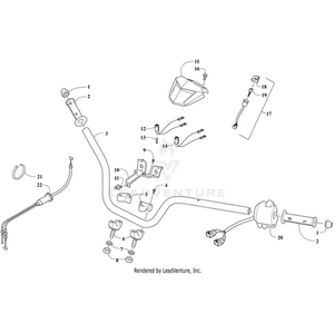 Bolt Socket 6*25  (Rb 3307-113) By Arctic Cat 3307-113 OEM Hardware 3307-113 Core Power Equipment