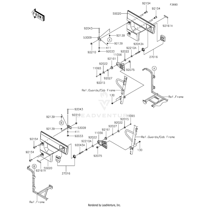 Bolt,Socket,8X30 by Kawasaki