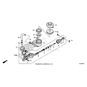 Bolt, Stopper by Honda 46139-632-000 OEM Hardware 46139-632-000 No Longer Available