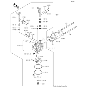 Bolt-Stud,6X105 by Kawasaki 172BA06105 OEM Hardware 172BA06105 Off Road Express Peach St