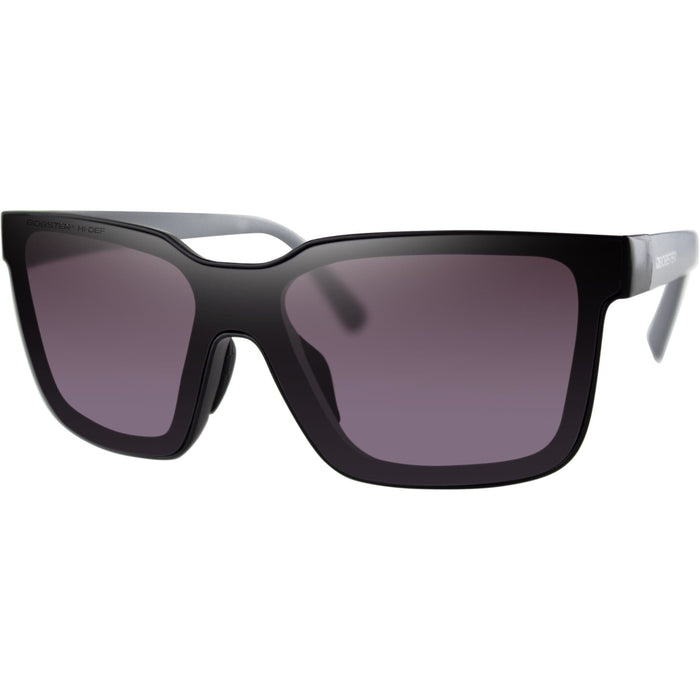 Boost Sunglasses Matte Black W/Grey/Purple/Slvr Mirror by Bobster