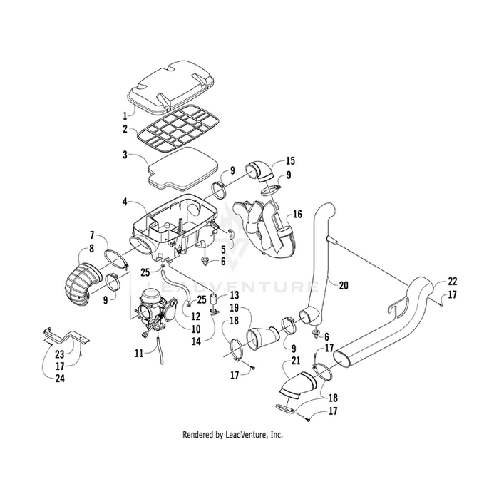 Boot, Air Cleaner By Arctic Cat