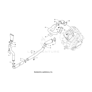 Boot, Air-In By Arctic Cat 0413-375 OEM Hardware 0413-375 Off Road Express