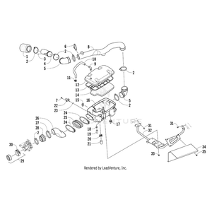 Boot By Arctic Cat 0470-907 OEM Hardware 0470-907 Off Road Express