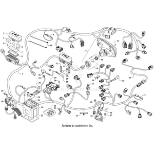 Boot, Dual Terminal By Arctic Cat 0445-067 OEM Hardware 0445-067 Off Road Express