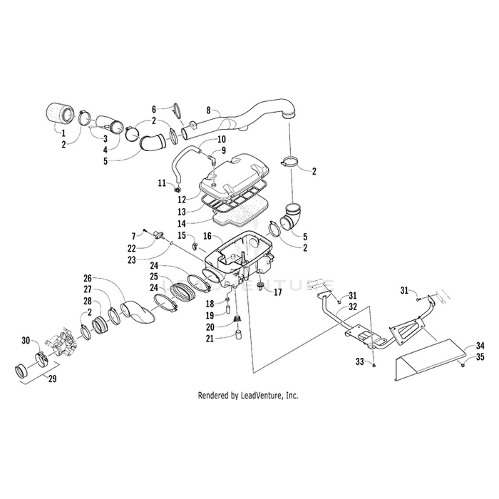 Boot, Intake By Arctic Cat