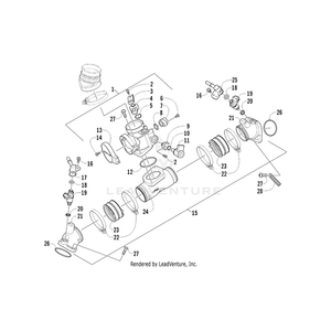 Boot,Intake Manifold By Arctic Cat 0470-660 OEM Hardware 0470-660 Off Road Express